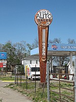 USA - Baxter Springs KS - Old Sign (15 Apr 2009)
